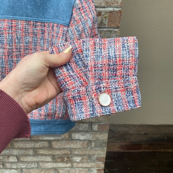 House of Harlow 1963 Jean Tweed Jacket  Sz 8 - Picture 5 of 5